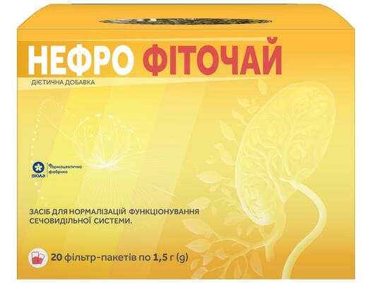 Фіточай Віола Нефро по 1,5 г №20 в філ-пак.