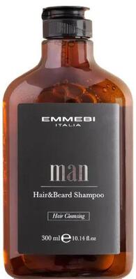 Шампунь для волос и бороды Emmebi Italia Man, 300 мл