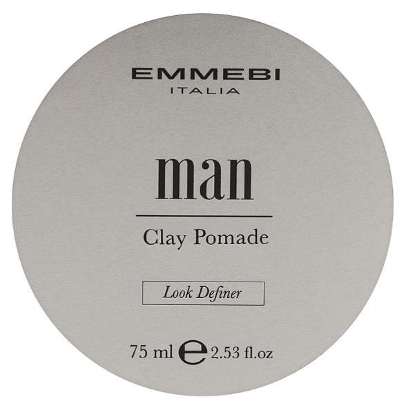 Помада для волос Emmebi Italia Man глиняная, 75 мл