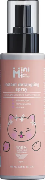 Спрей для волосся MiniMi Kids Beauty для легкого розчісування, 100 мл