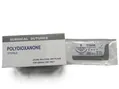Шовний матеріал хірургічний Sheenrise Polydioxanone USP 0 (ЕР 3,5), що розсмоктується довжина 75 см, колюча голка 30 мм, 3/8 кола