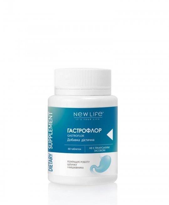 Гастрофлор New Life Gastroflor, 60 таблеток