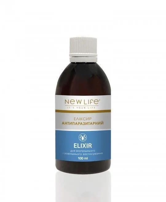 Еліксир New Life Антипаразитарний, 100 мл