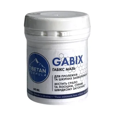 Габікс Tibetan formula мазь, 60 мл