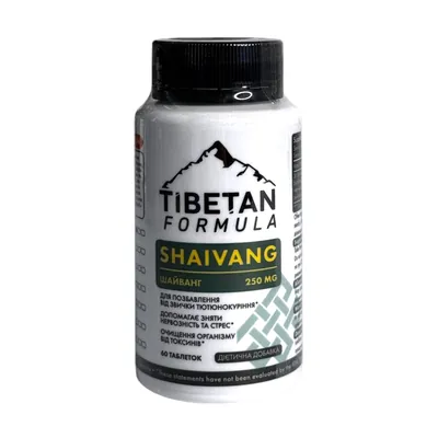 Шайванг Tibetan formula, 60 таблеток