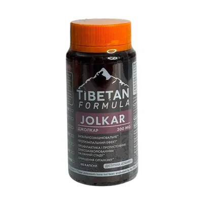 Джолкар Tibetan formula, 60 капсул