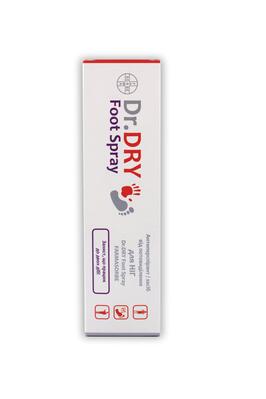 Антиперспірант Фармасорбе Dr.DRY Foot Spray для ніг, 100 мл