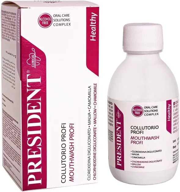 Ополіскувач для порожнини рота President Clinical Profi, 200 мл