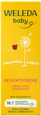 Крем дитячий для обличчя Weleda Baby Calendula Календула 50 мл