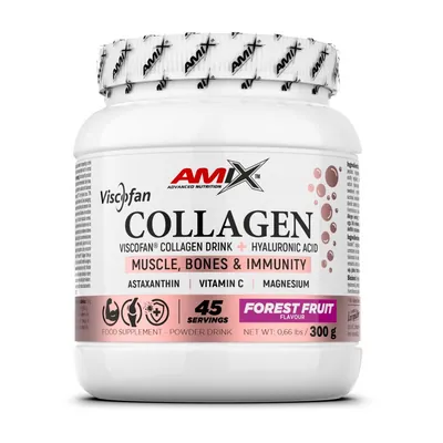 Колаген Amix Nutrition Collagen Viscofan Drink лісові ягоди, 300 г