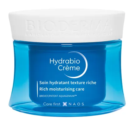 Крем для обличчя Bioderma Hydrabio Rich насичений зволожуючий для чутливої зневодненої шкіри, 50 мл