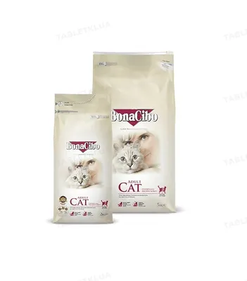 Корм сухий для кішок BonaCibo Adult Cat Chicken&Rice with Anchovy з м'ясом курки, анчоусами і рисом, 5 кг