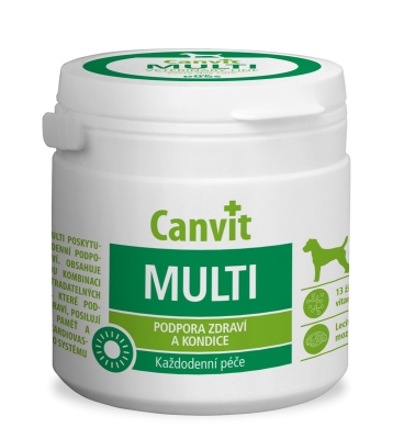 Витаминно-минеральный комплекс Canvit Multi для собак, 500 г