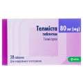 Телмиста таблетки по 80 мг №28 (7х4)