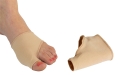 Манжетка на косточку Foot Care GBN-110FU с силиконовой вставкой, цвет бежевый, размер универсальный