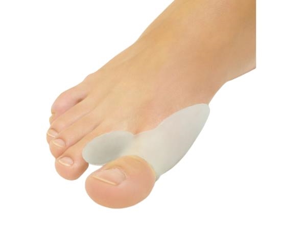 Протектор на косточку Foot Care GB-02 с межпальцевой перегородкой, гелевый, размер ХS (до 34)