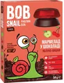 Мармелад Bob Snail Choсo Яблуко-вишня в бельгійському чорному шоколаді, 54 г
