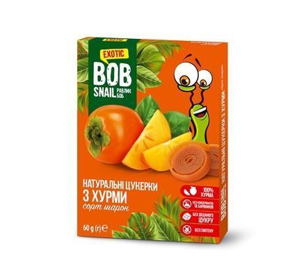 Конфеты Bob Snail Roll натуральные хурма, 60 г