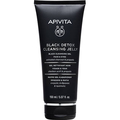 Гель очищающий Apivita Black Detox Cleansing Jelly Черный, 150 мл