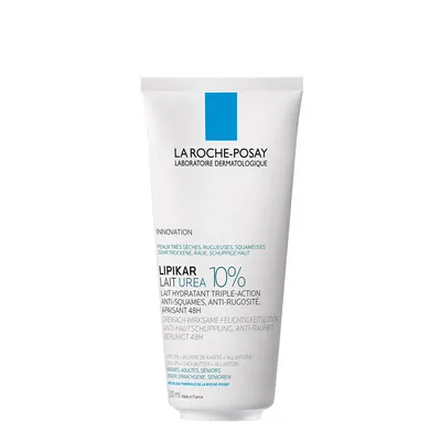 Молочко La Roche-Posay Lipikar Urea 10% зволожуюче з сечовиною проти сухості тіла, 200 мл