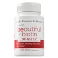 Биотин Earth's Creation Beautiful with Biotin 10 мг, 60 таблеток