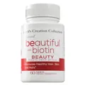 Біотин Earth's Creation Beautiful with Biotin 10 мг, 60 таблеток