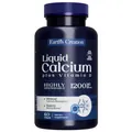 Рідкий Кальцій 1200 + вітамін D3 Earth's Creation Liquid Calcium 1200 Plus Vitamin D3, 60 гелевих капсул