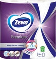 Полотенце бумажное Zewa Premium 2-слойное, белое, 2 рулона
