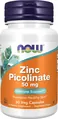 Цинк піколінат NOW Zinc Picolinate 50 мг вег. капсули №60