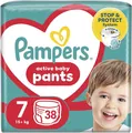 Підгузки-трусики Pampers Pants Active Baby дитячі розмір 7, 15+ кг, 38 шт
