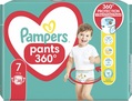 Подгузники-трусики Pampers Pants детские размер 7, 17+ кг, 38 шт