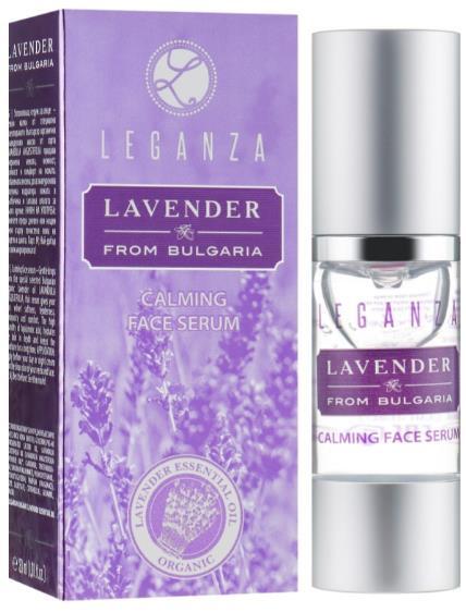 Сыворотка для лица Leganza Lavender успокаивающая, 30 мл