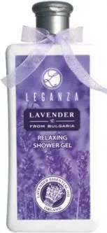 Гель для душу Leganza Lavander from Bulgaria Розслабляючий, 200 мл