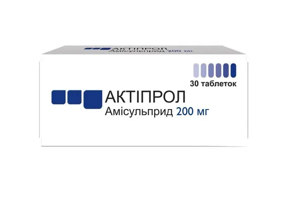 Актіпрол таблетки по 200 мг №30 (10х3)