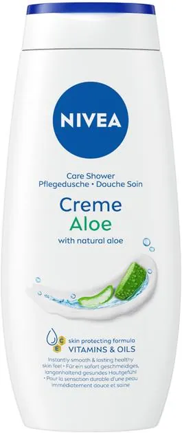 Гель для душу Nivea Крем та алое, 250 мл