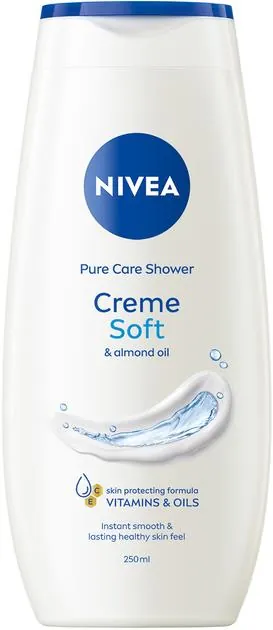 Гель для душу Nivea Крем Софт і мигдалева олія, 250 мл
