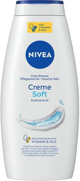 Гель для душу Nivea Крем Софт і мигдалева олія, 750 мл