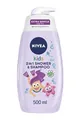 Гель для душу і шампунь дитячий Nivea 2в1 для дівчаток, 500 мл