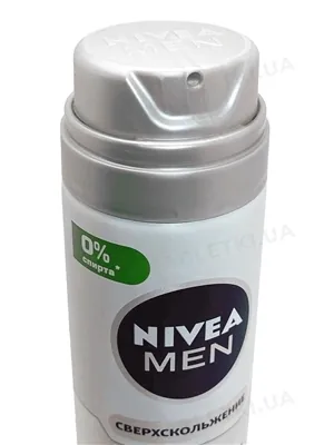 Гель для легкого гоління Nivea Men без спирту для чутливої шкіри, 200 мл