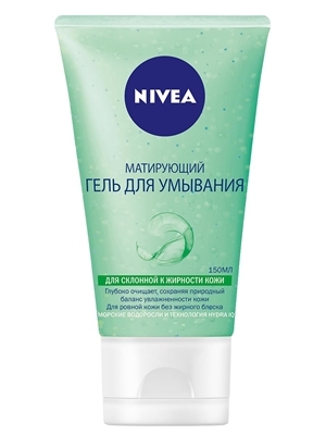 Гель для умывания Nivea матирующий, для склонной к жирности кожи, 150 мл