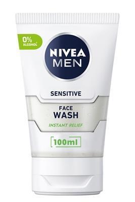 Гель для умывания Nivea мужской для чувствительной кожи, 100 мл
