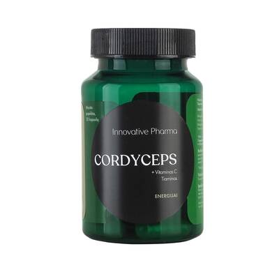 Гриб Кордицепс и Витамин С Innovative Pharma Cordyceps+Vitamin C капсулы №30