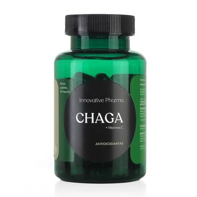 Гриб Чага и Витамин С Innovative Pharma Chaga+Vitamin C капсулы №30