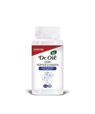 Диетическая добавка Масло черного тмина Dr. Oil капсулы №60