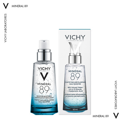 Гель-бустер для лица Vichy Mineral 89 для укрепления защитного барьера и увлажнения кожи, 50 мл