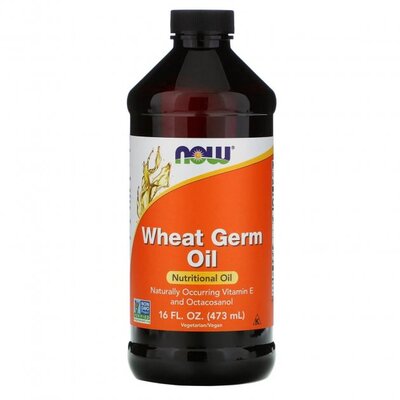 Масло зародышей пшеницы NOW Wheat Germ Oi, 473 мл