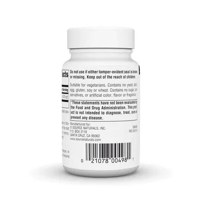 Ацетил L-карнітин Source Naturals Acetyl L-Carnitine 500 мг, 30 таблеток