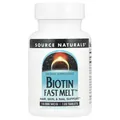 Біотин Source Naturals Biotin Fast Melt 10000 мкг, 120 таблеток