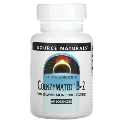 Вітамін В2 Source Naturals Coenzymated B-2, 60 льодяників