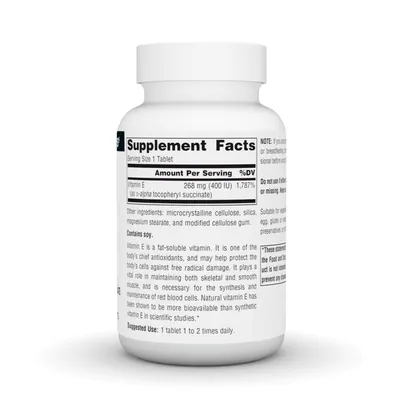 Вітамін Е Source Naturals Vitamin E 400 IU, 100 таблеток